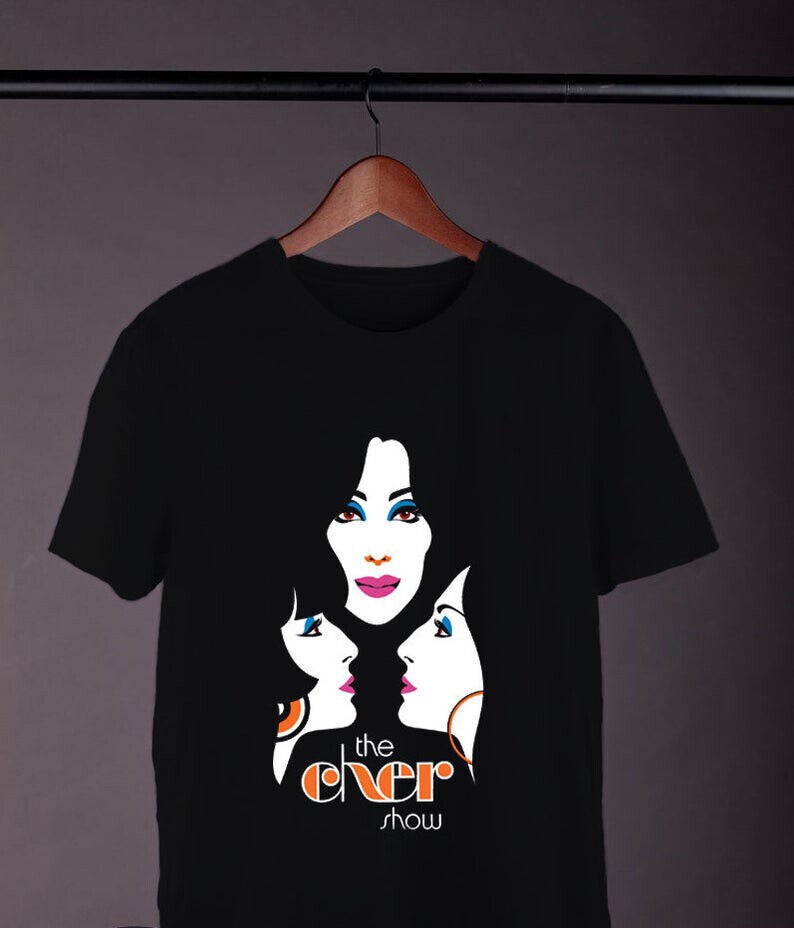 The Cher Show Black Unisex Short Sleeve Cotton T-Shirt S-5XL