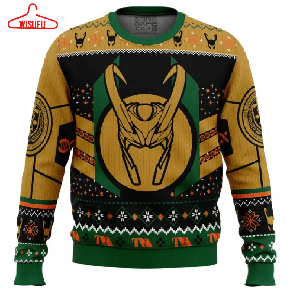 The Christmas Variant Loki Ugly Sweater Gifts, The Christmas Variant Loki Gift Fan Ugly Sweater