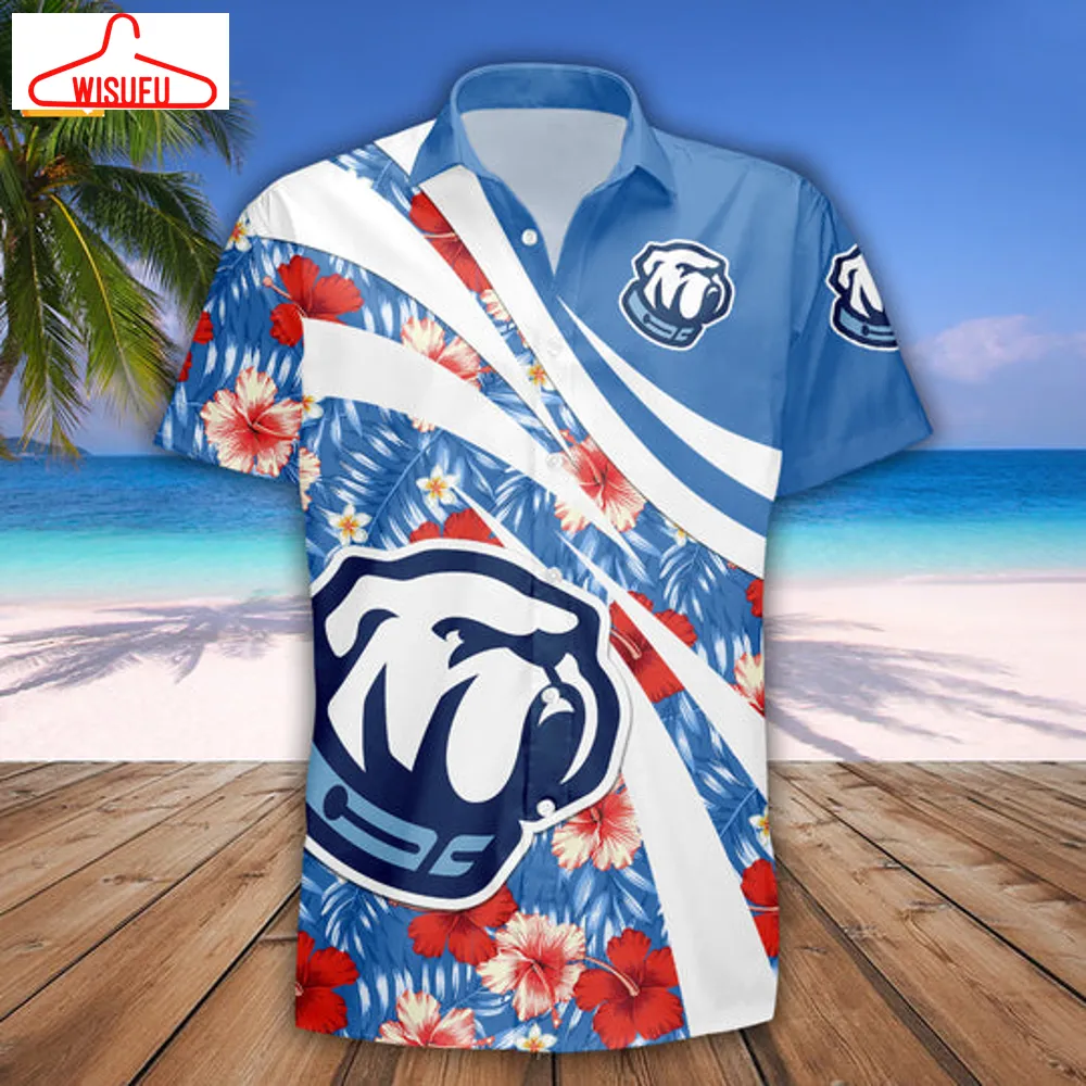 The Citadel Bulldogs Hibiscus Sport Hawaiian Shirt, New Fashion Gifts