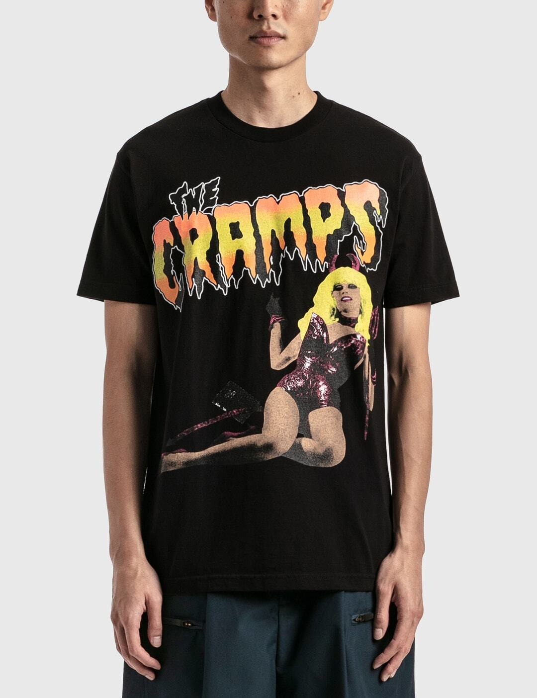 The Cramps Bad Music For Bad People T Shirt retro style black tee