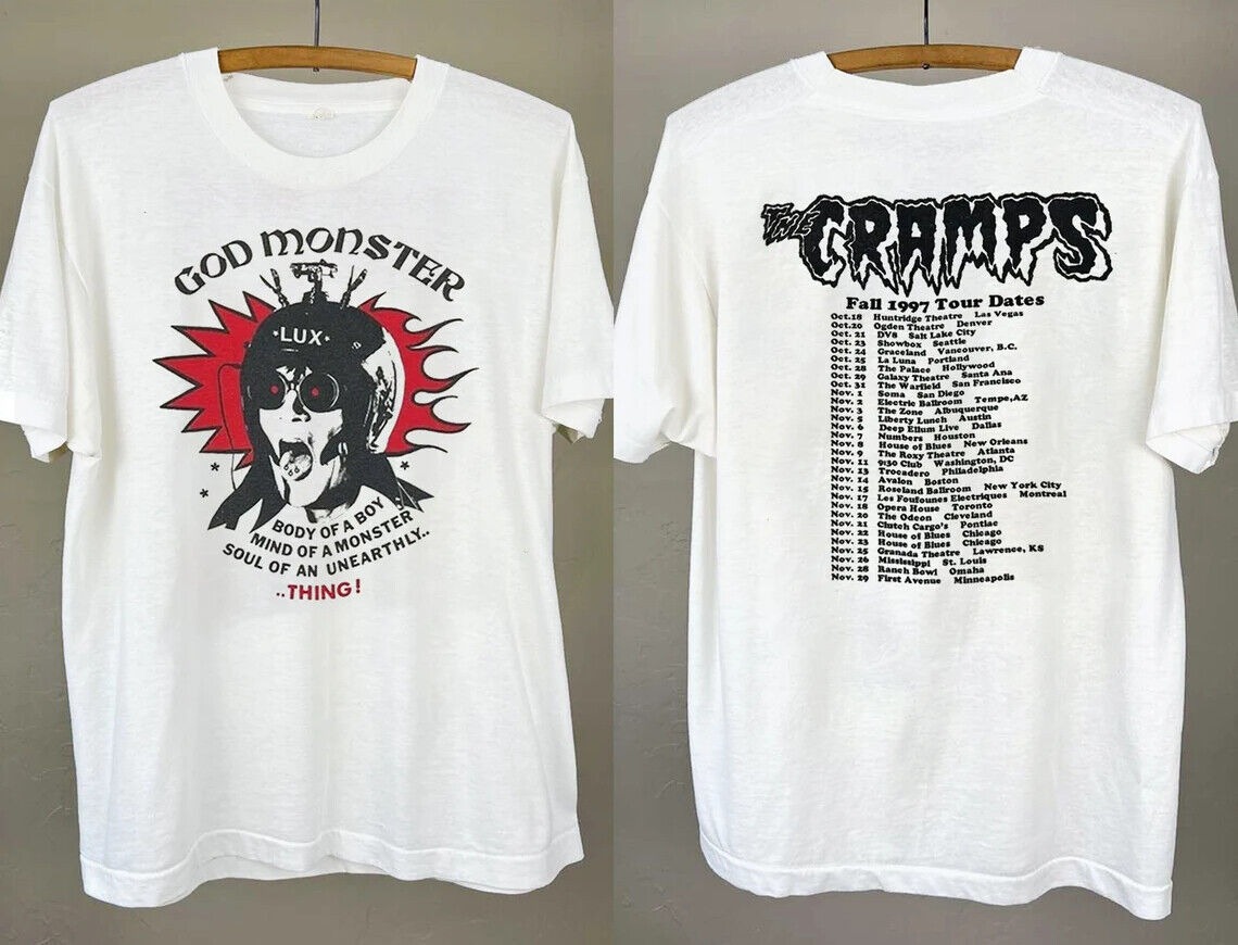 The Cramps God Monster Tour 1997 T-Shirt