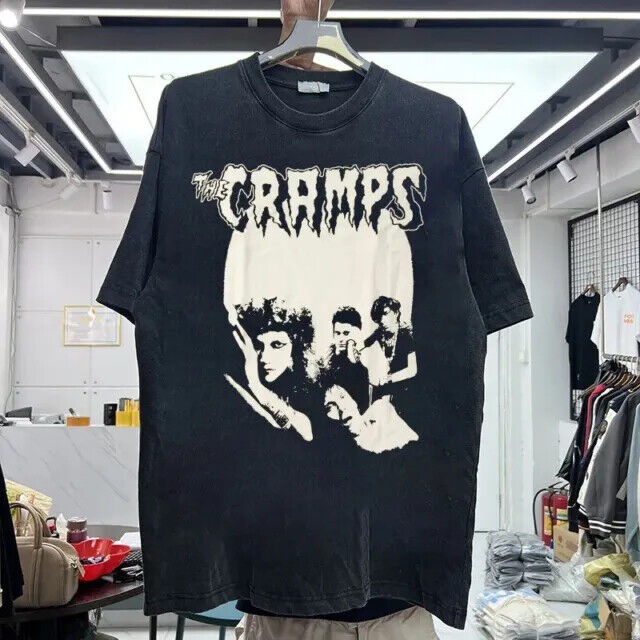 The Cramps Songs the Lord Taught Us Album T-shirt 90s Unisex Tshirt