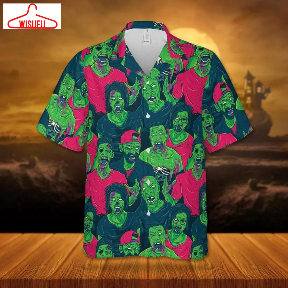 The Curse Of Zombies Hawaiian Shirt - For Men & Women - New Winter Fashion Shirt Gift For Family, New Fashion Gifts