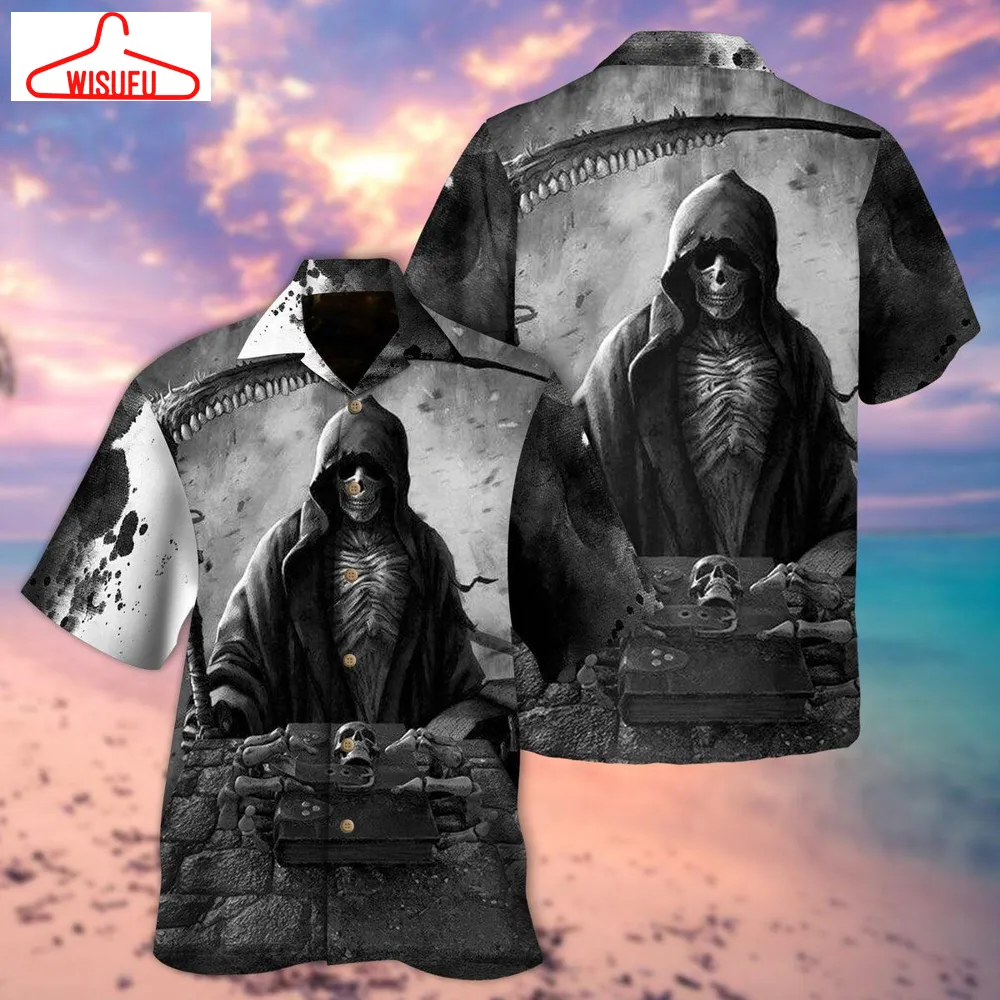 The Death Hawaiian Shirt - For Men & Women - New Winter Fashion Shirt Gift For Family, New Fashion Gifts Vtbl53941