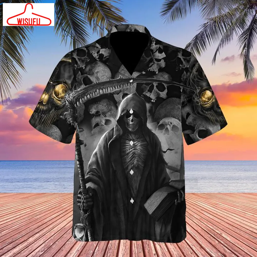 The Death Skull Hawaiian Shirt