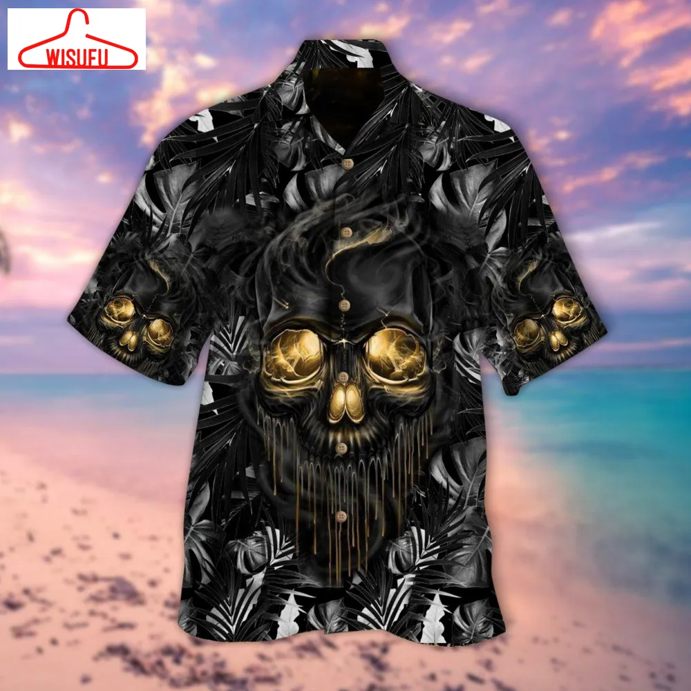 The Death Smoke Hawaiian Shirt - For Men & Women - New Winter Fashion Shirt Gift For Family, New Fashion Gifts Vtbl14805