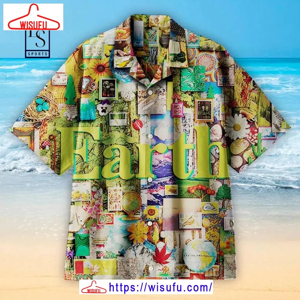 The Earth Is Our Common Home Hawaiian Shirt, New Fashion Gifts