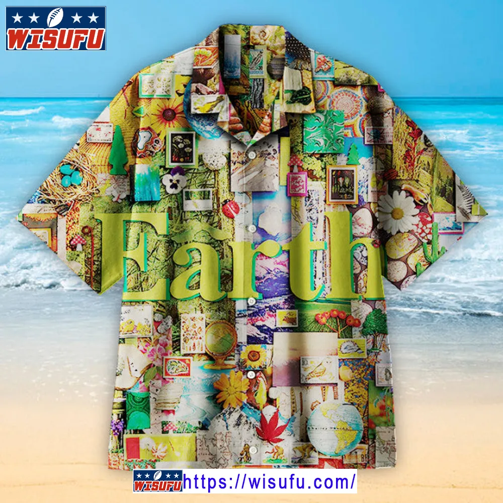 The Earth Is Our Common Home Universal Hawaiian Shirt