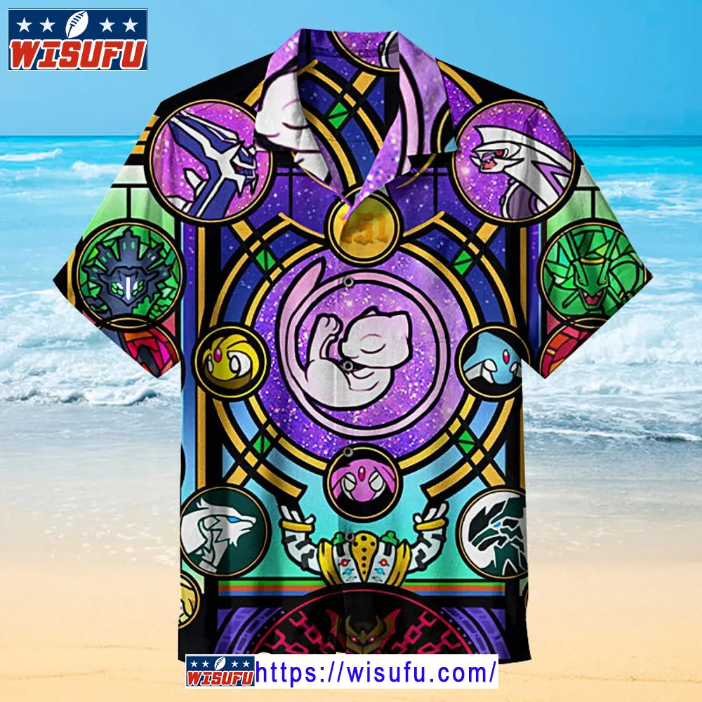 The Enigmatic Mew -universal Hawaiian Shirt