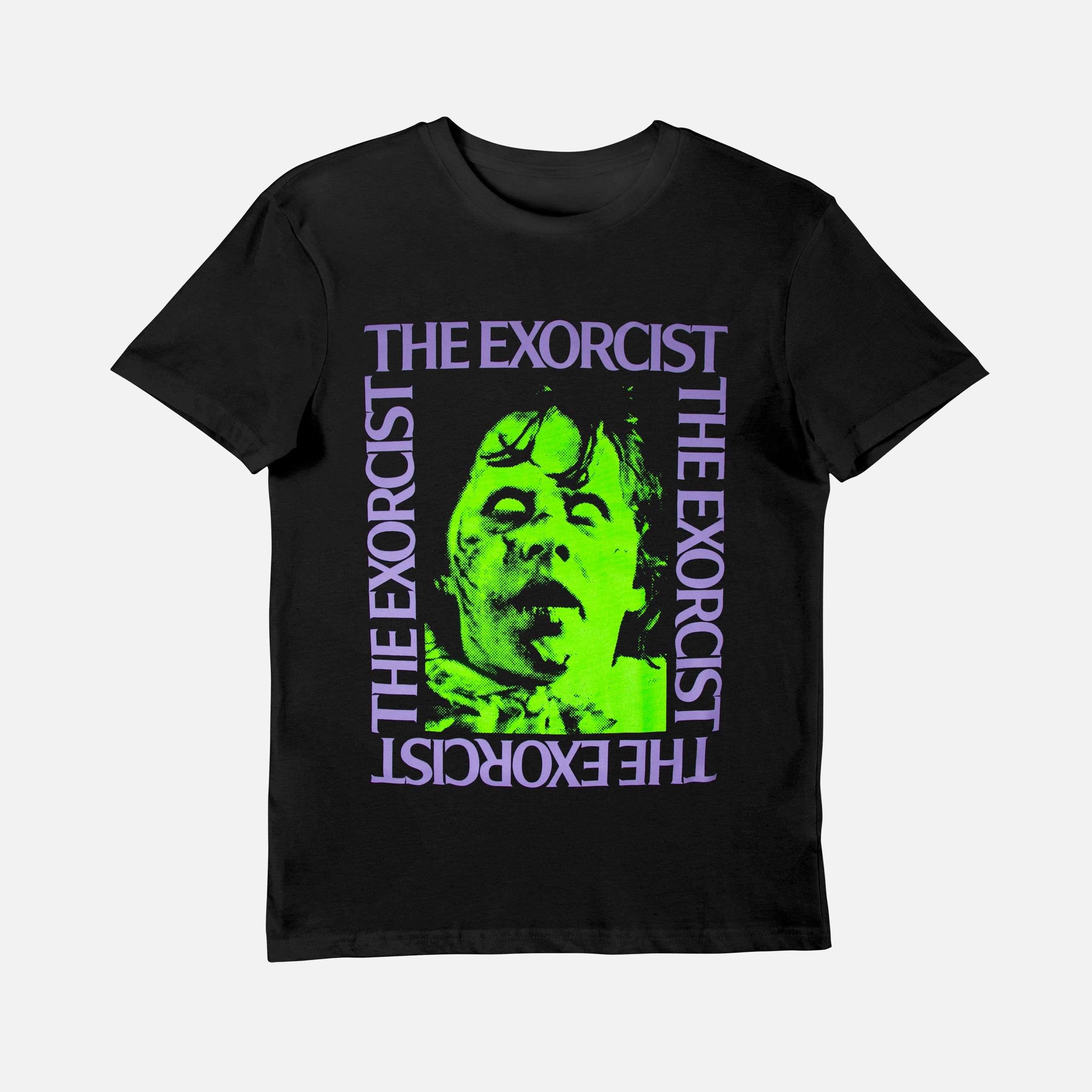 The Exorcist Unisex Black Graphic T-Shirt