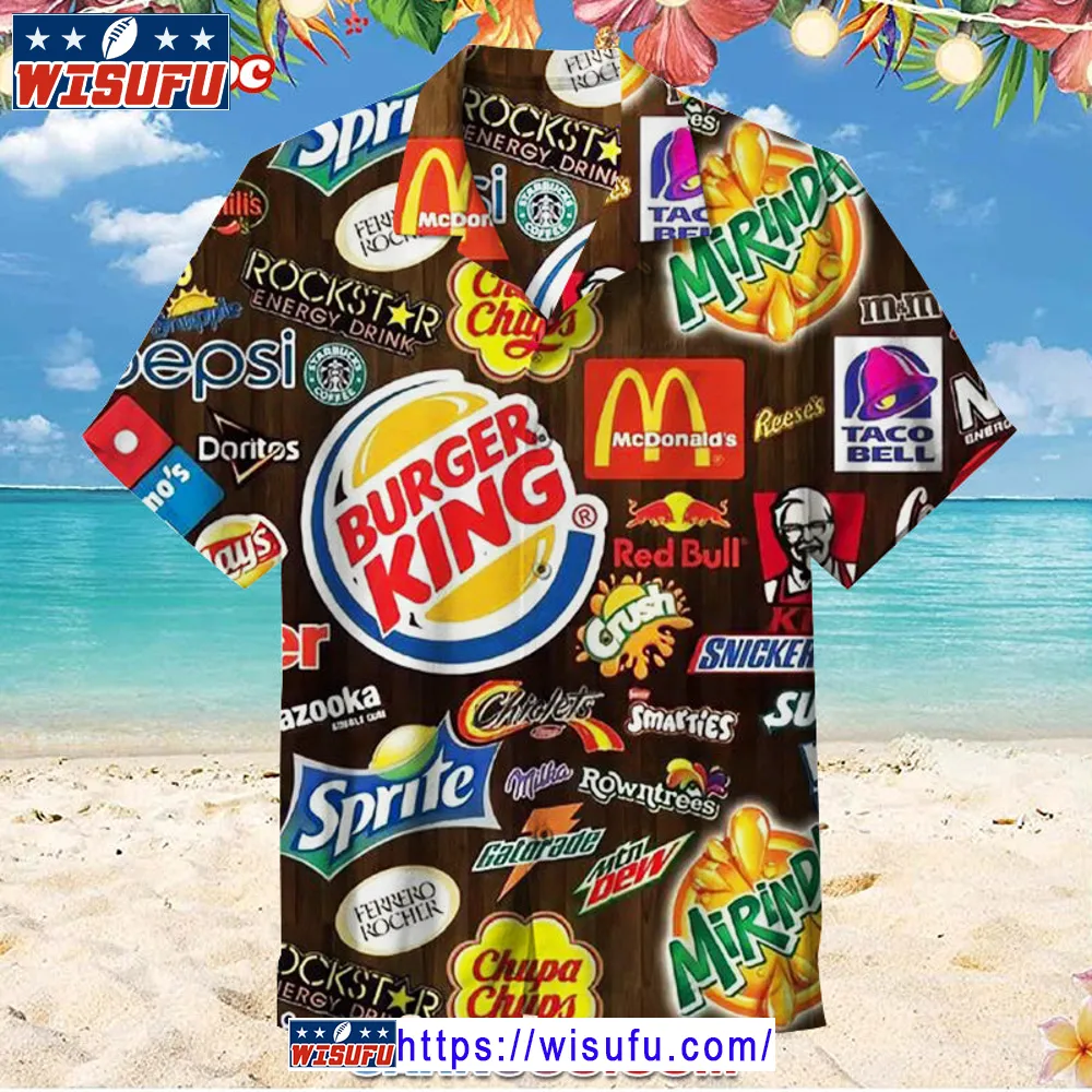 The Fast Food - Unis-ex Hawaiian Shirt