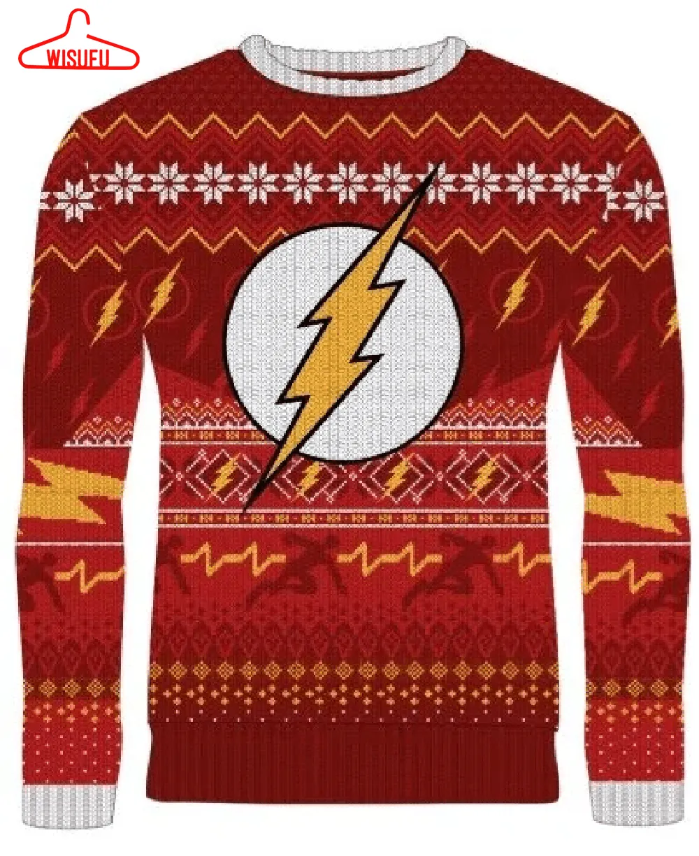 The Flash Central City Celebrations Christmas Sweater,the Flash Christmas Gift,the Flash Christmas Shirt