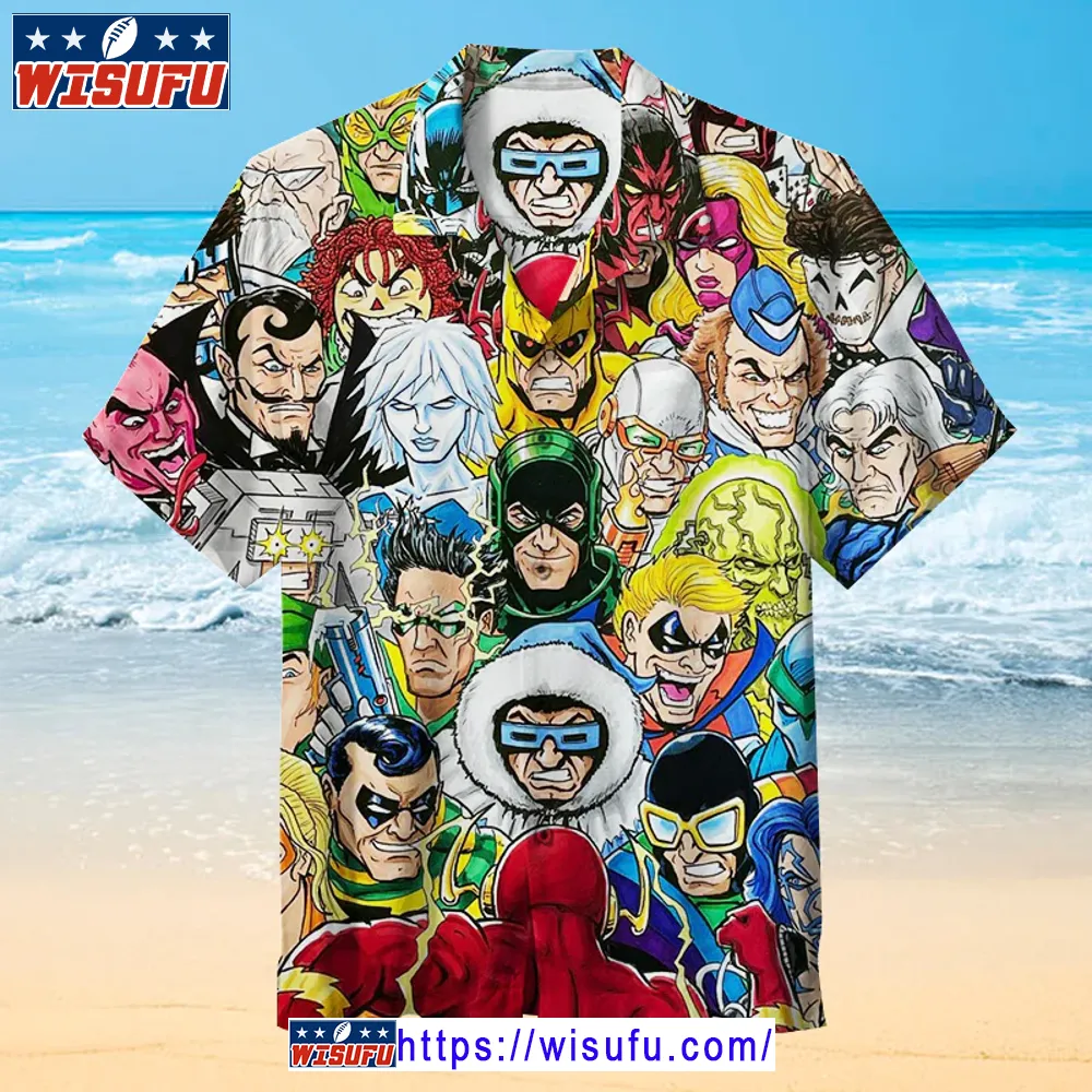 The Flash Villains - Unis-ex Hawaiian Shirt