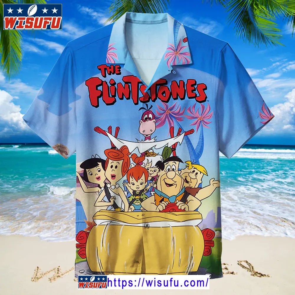 The Flintstones - Unise-x Hawaiian Shirt