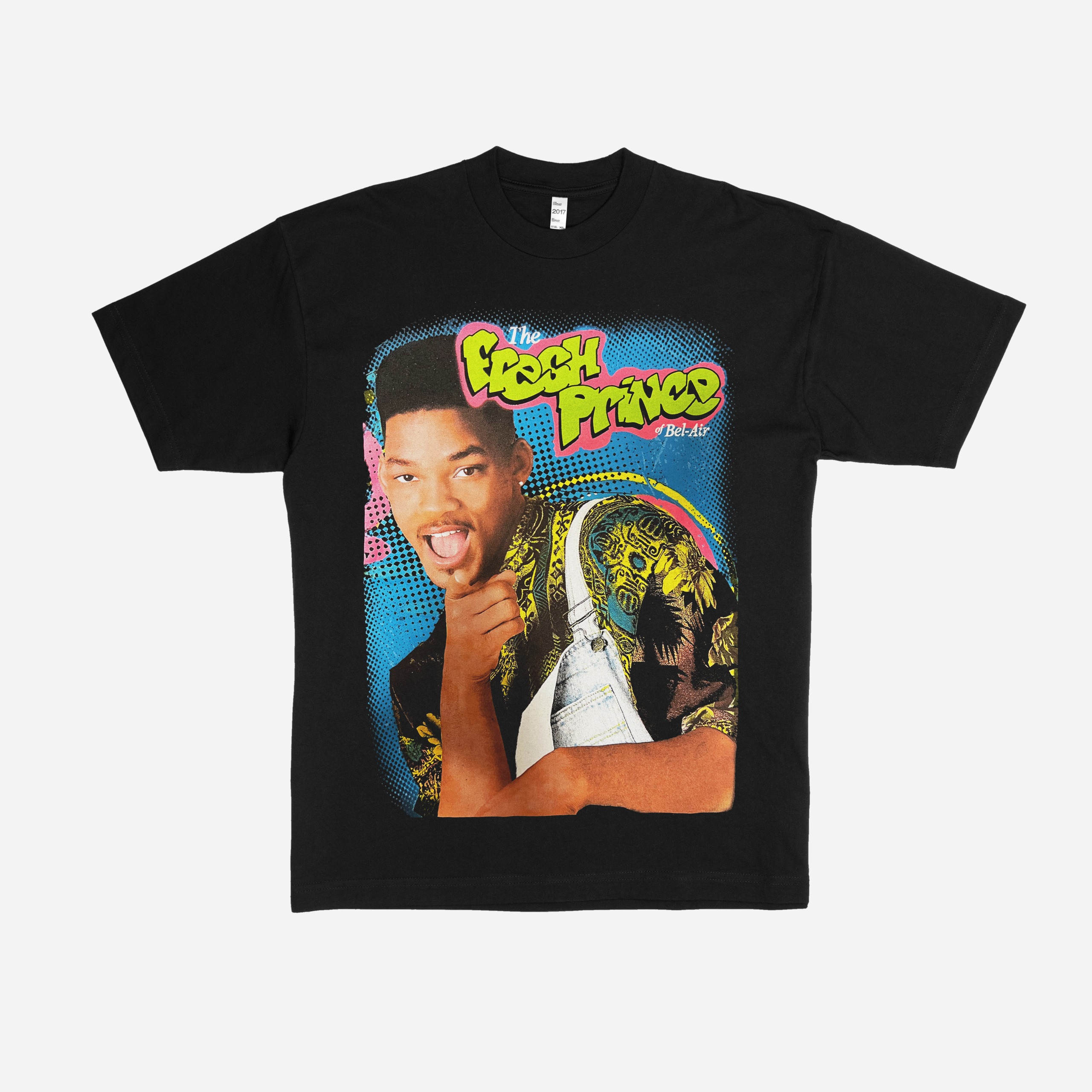 The Fresh Prince Of Bel-Air Will Smith Unisex Black Graphic T-Shirt