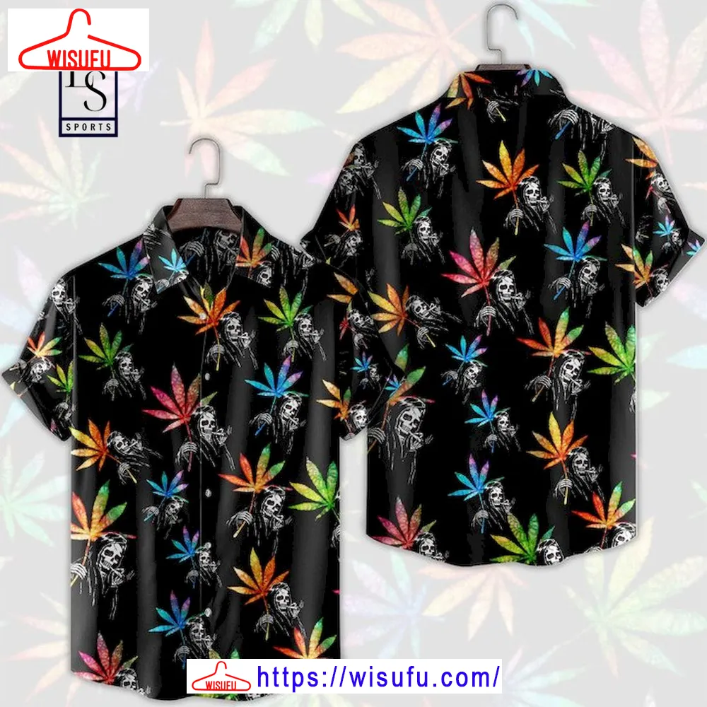 The Hight Grim Reaper Hawaiian Shirt, New Fashion Gifts