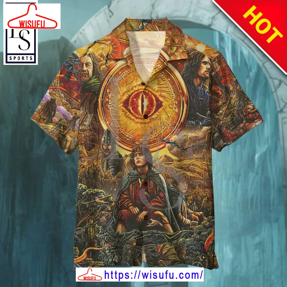 The Hobit Lord Of The Ring Hawaiian Shirt, New Fashion Gifts