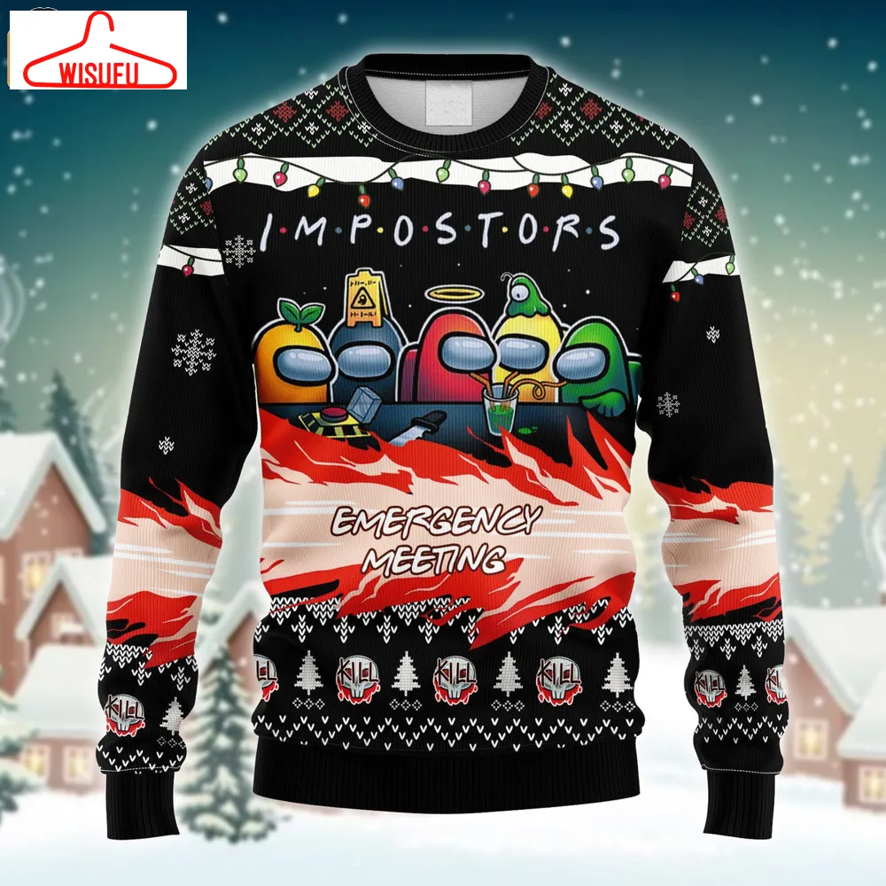 The Impostors From Among Us Ugly Sweater