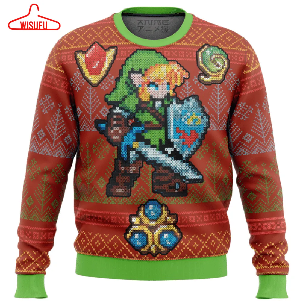 The Legend Of Zelda 4 Ugly Sweater Gifts, The Legend Of Zelda Gift Fan Ugly Sweater