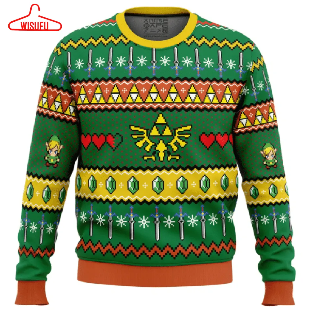 The Legend Of Zelda Ugly Sweater Gifts, The Legend Of Zelda Gift Fan Ugly Sweater