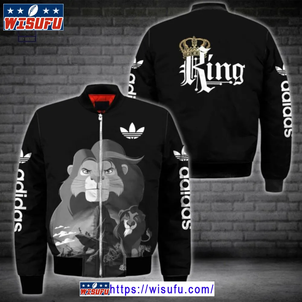 The Lion King A.didas 3d Bomber Jacket