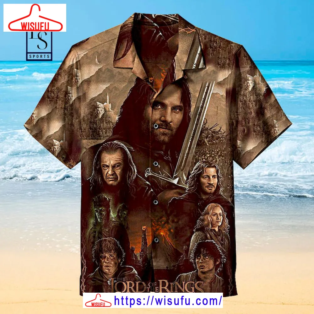 The Lord Of The Rings Hawaiian Shirt 3d, New Fashion Gifts