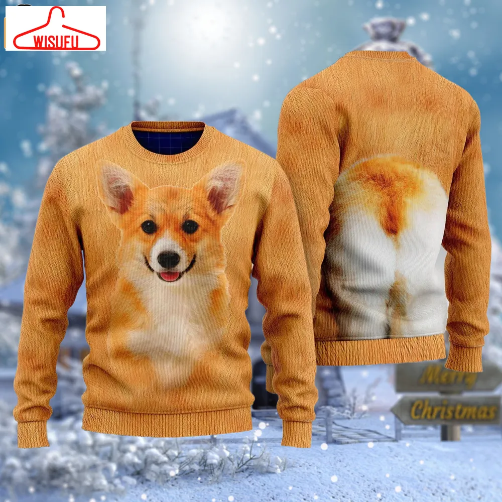 The Lovely Corgi Dog Ugly Sweater