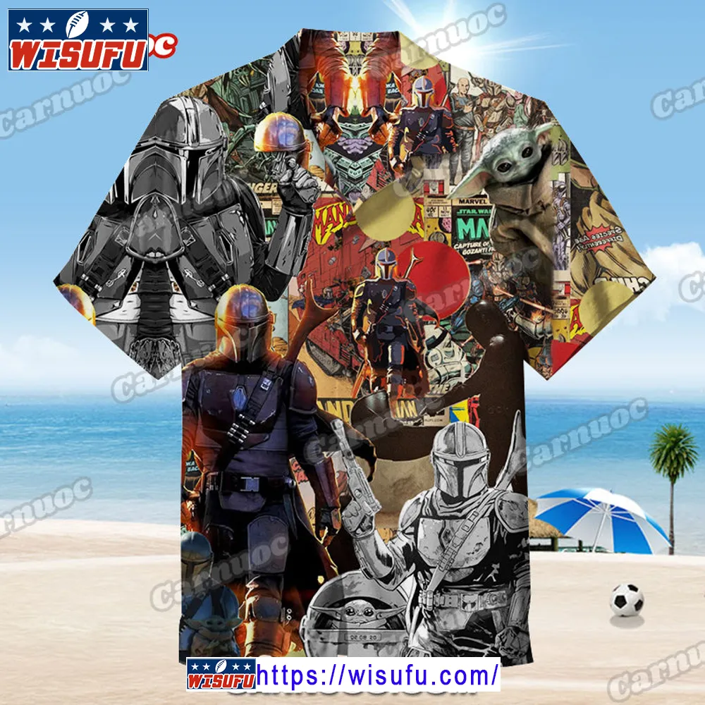 The Mandalorian - Hawaiian Shirt Wisufu44941