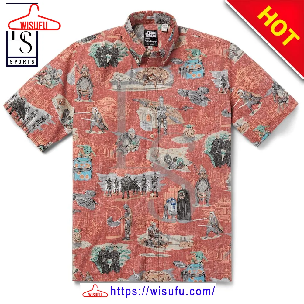 The Mandalorian Star Wars Hawaiian Shirt, New Fashion Gifts