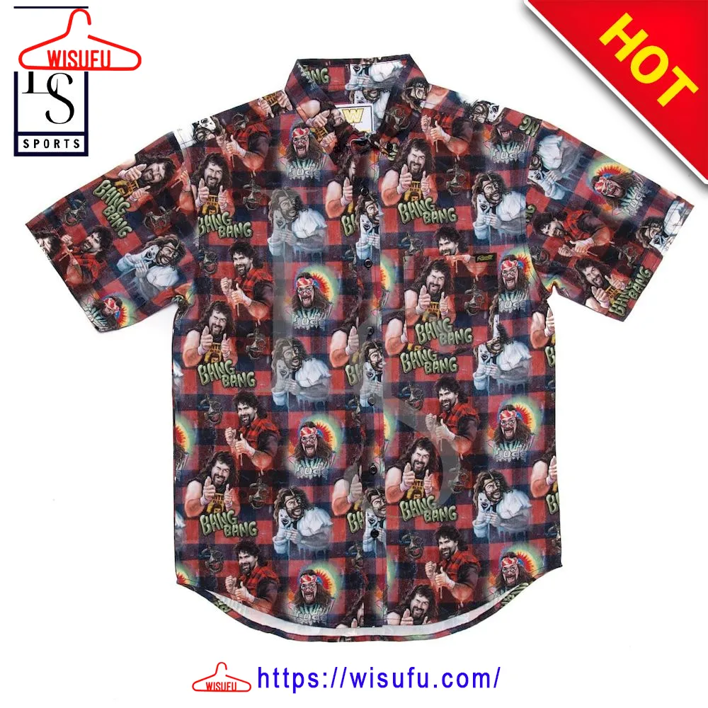 The Many Faces Of Mick Foley Kunuflex Hawaiian Shirt, New Fashion Gifts