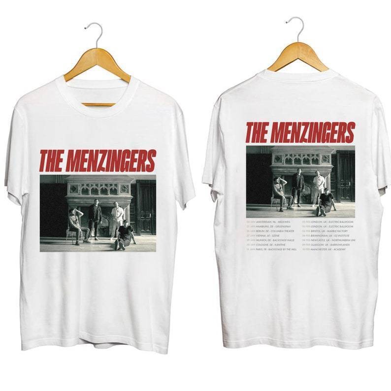 The Menzingers Europe Tour 2024 Shirt, The Menzingers Band Fan Shirt