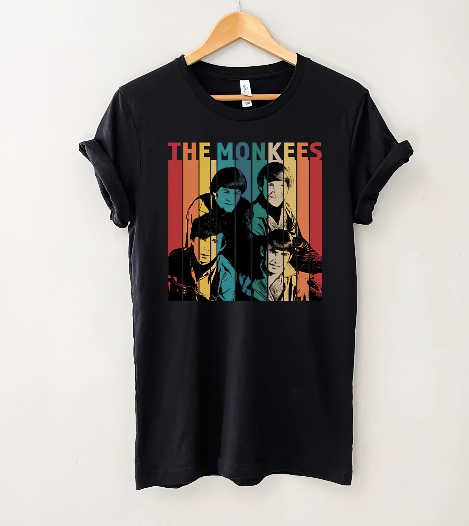 The Monkees Retro Vintage T-Shirt, The Monkees Band Shirt, Music Shirt, Gift Tee For You And Your Friends-gigapixel-standard-scale-2_00x