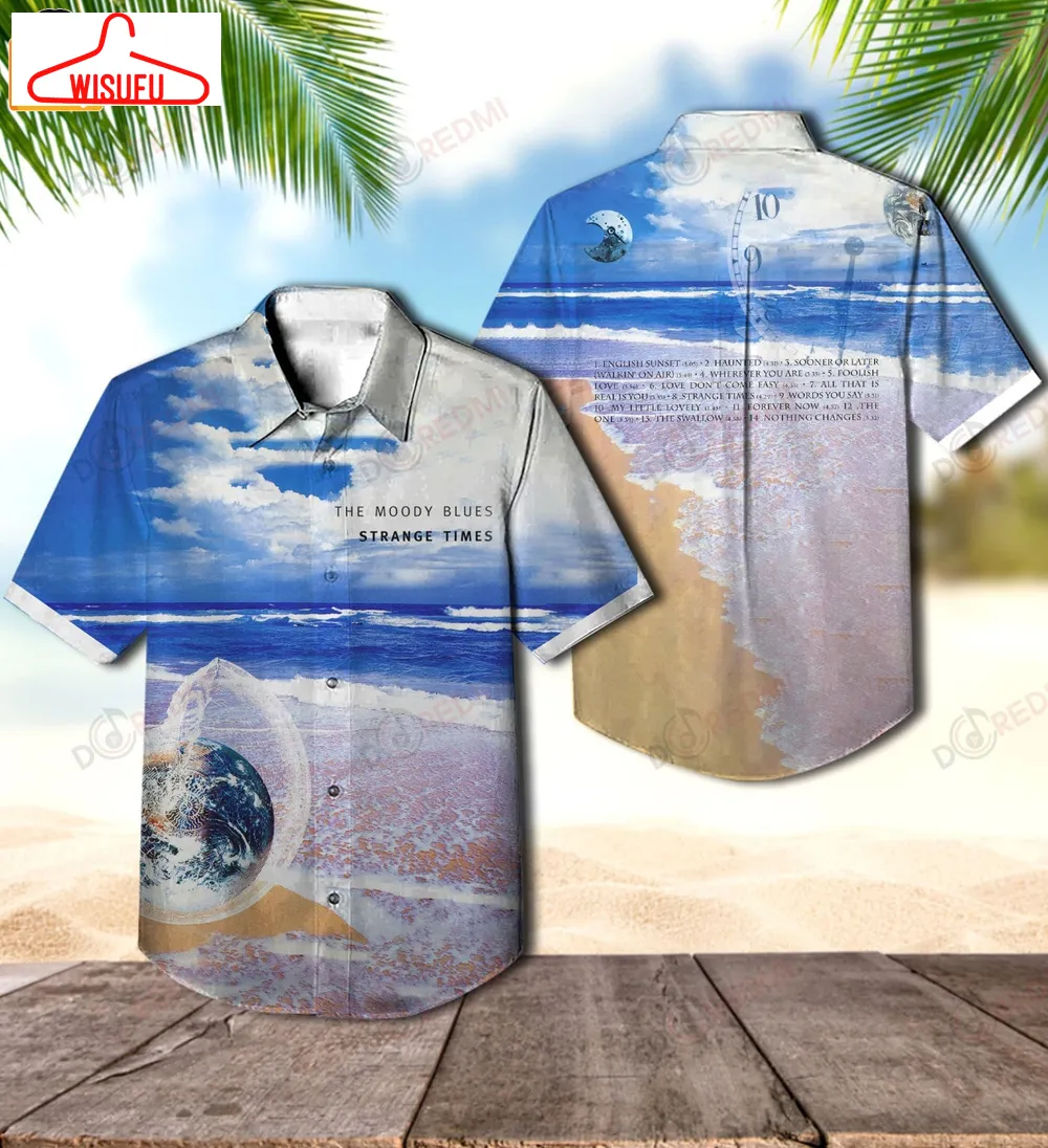 The Moody Blues Strange Times Hawaii Shirt, New Fashion Gifts