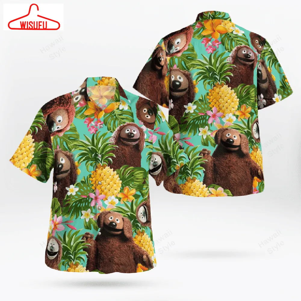 The Muppet Rowlf The Dog Pineapple Hawaiian Shirt, New Fashion Gifts