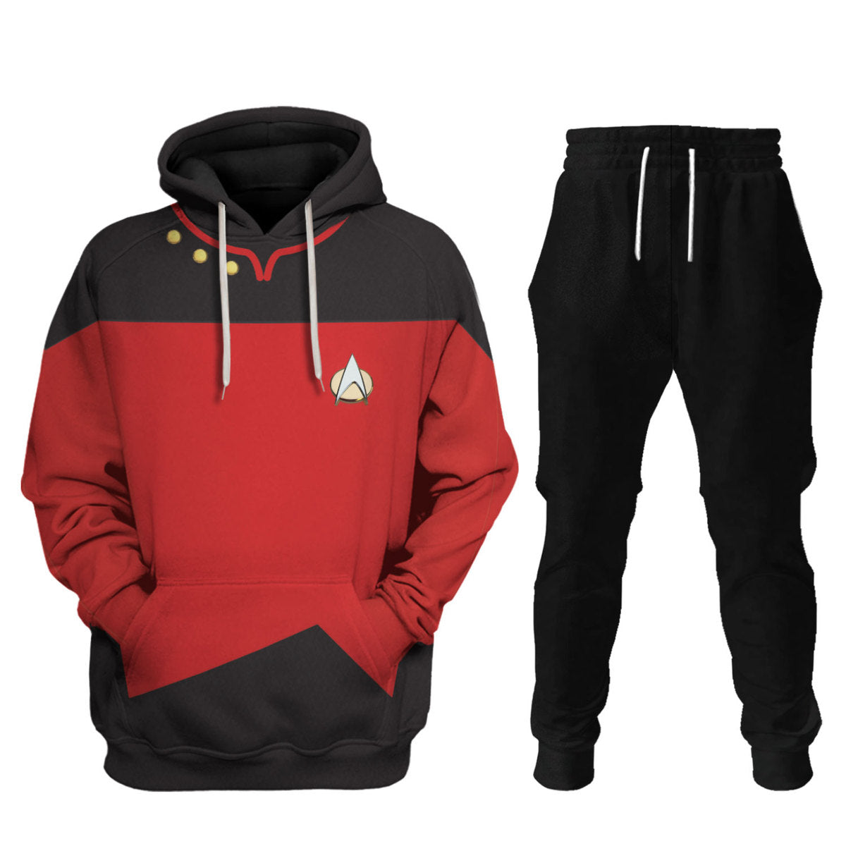 The Next Generation Red track suit 