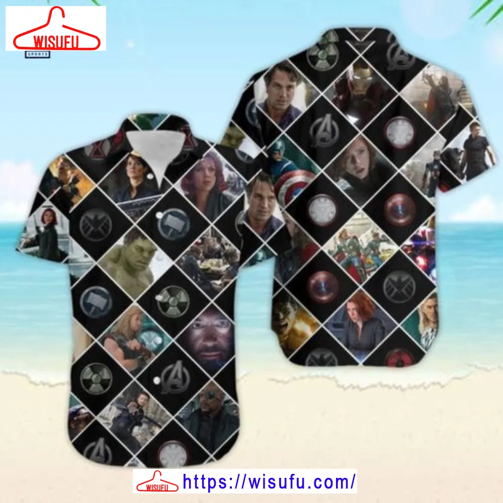 The Original Avengers Marvel Hawaiian Shirt, New Fashion Gifts