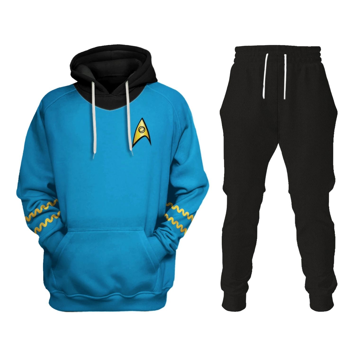 The Original Series Spock Blue track suit 
