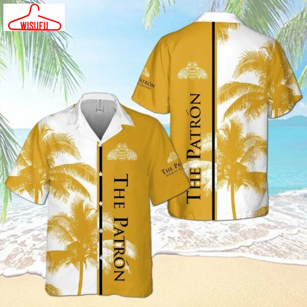 The Patron Beer Hawaiian Shirt, New Fashion Gifts