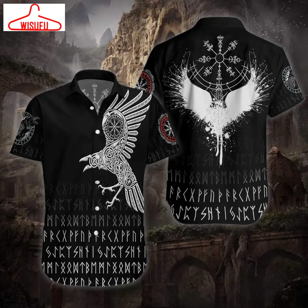 The Raven Of Odin Hawaiian Shirt - For Men & Women - New Winter Fashion Shirt Gift For Family, New Fashion Gifts