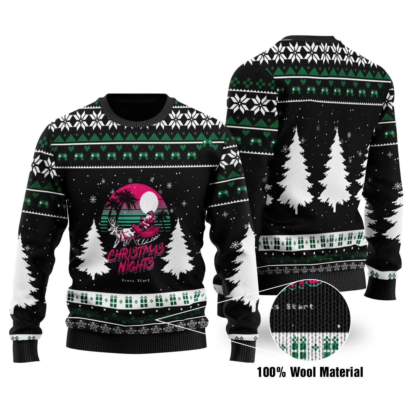 The Retro Vintage Ugly Christmas Sweater