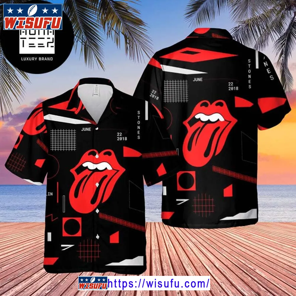 The Rolling Stones Berlin Germany 2018 Memory 2024 Trending Hawaiian Shirt