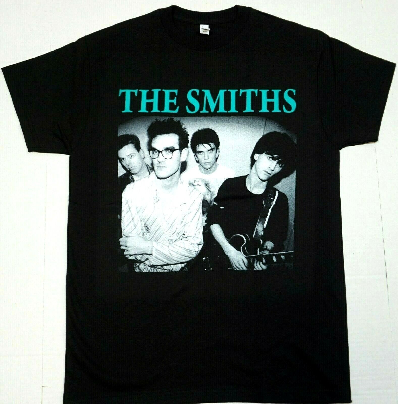 The SMITHS T-shirt Morrissey Alt Indie Rock Band Adult Men's Tee Black New