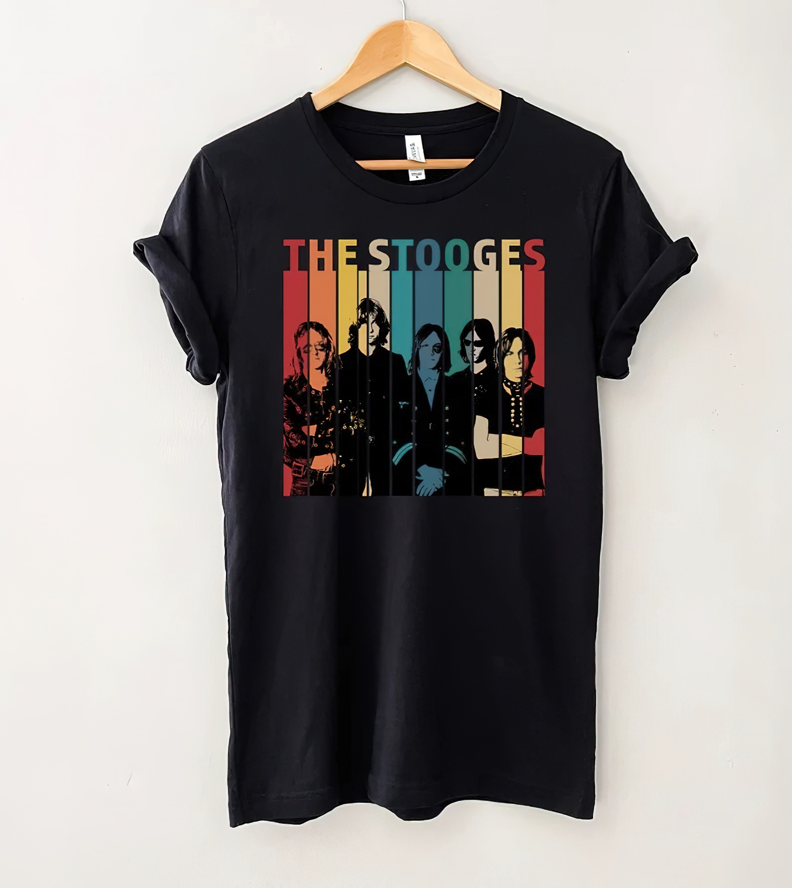 The Stooges Retro Vintage T-Shirt, The Stooges Band Shirt, Music Shirt, Gift Tee For You And Your Friends-gigapixel-standard-scale-2_00x