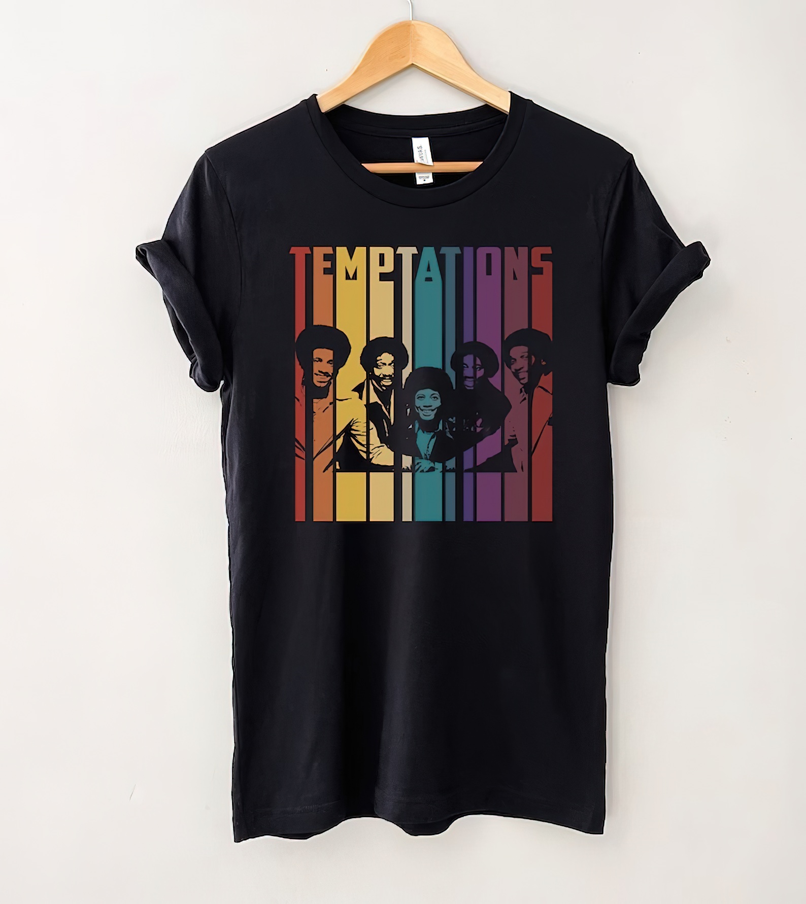 The Temptations Retro Vintage T-Shirt, Temptations Band Shirt, Music Shirt, Gift Tee For You And Friends-gigapixel-standard-scale-2_00x