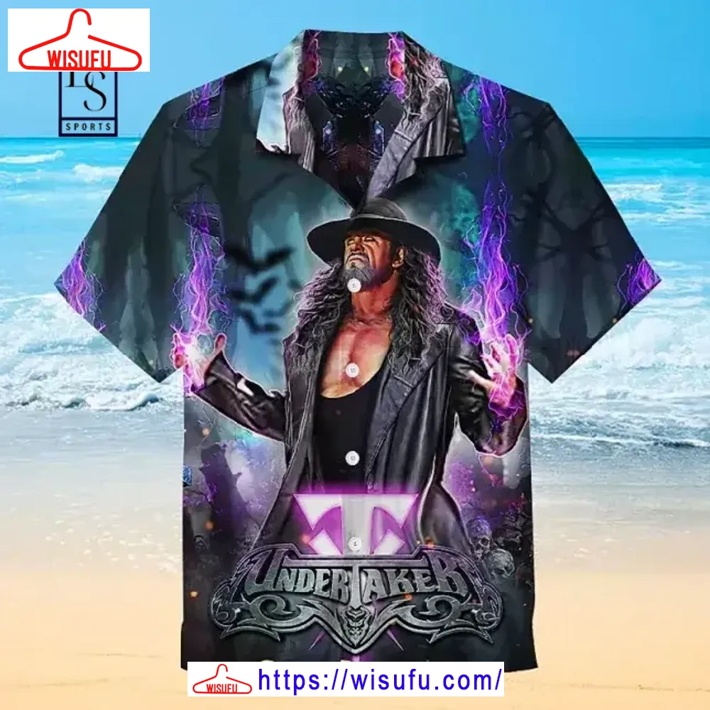 The Undertaker Hawaiian Beach Shirt, New Fashion Gifts