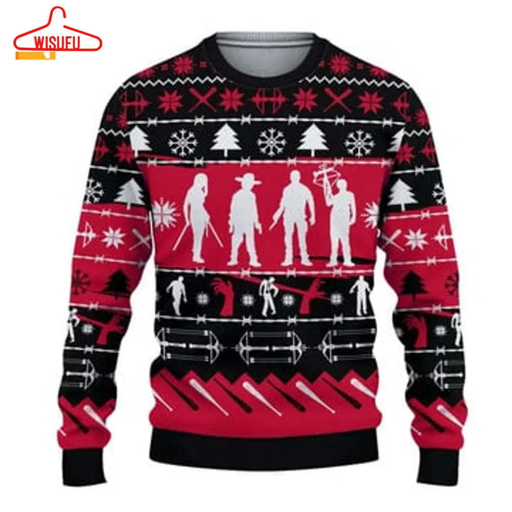 The Walking Dead Christmas Sweater