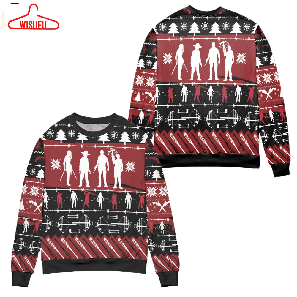 The Walking Dead Knitting Pattern Ugly Christmas Sweater