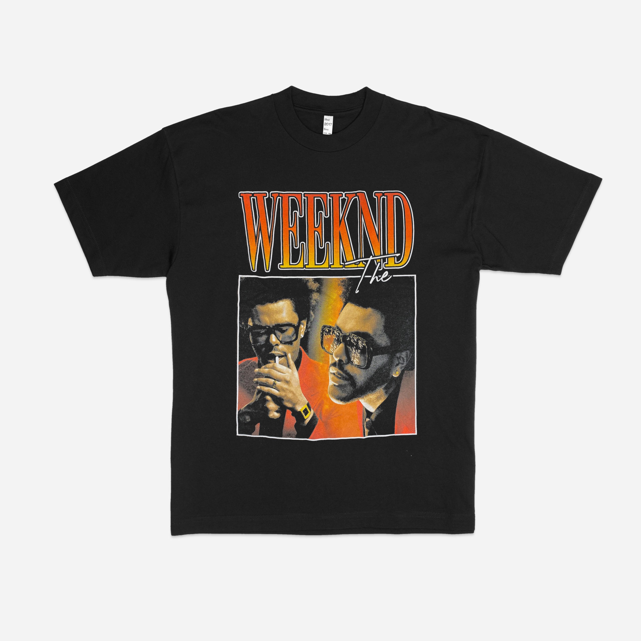 The Weeknd R-O Unisex Black Graphic T-Shirt