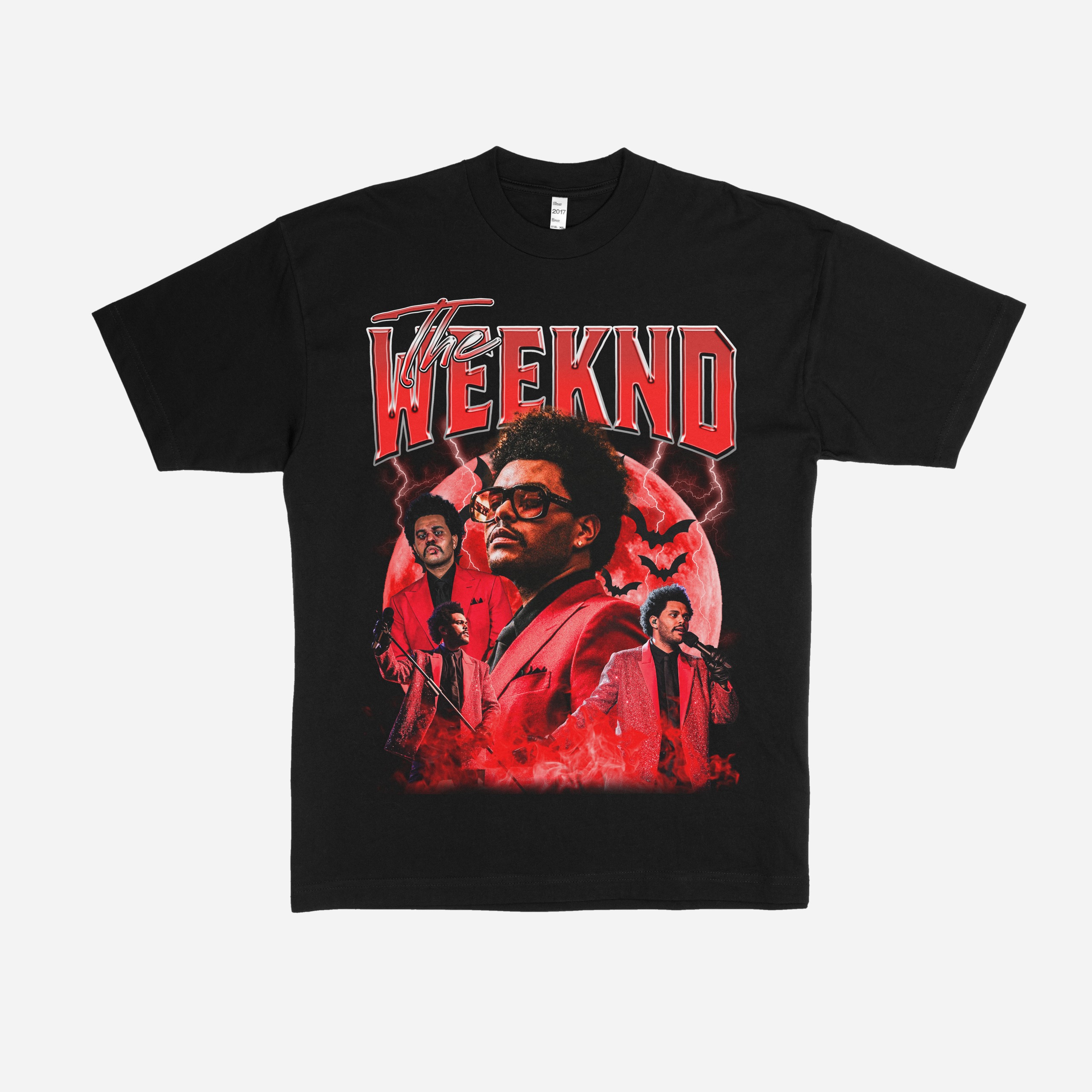 The Weeknd Red Moon Graphic T-Shirt