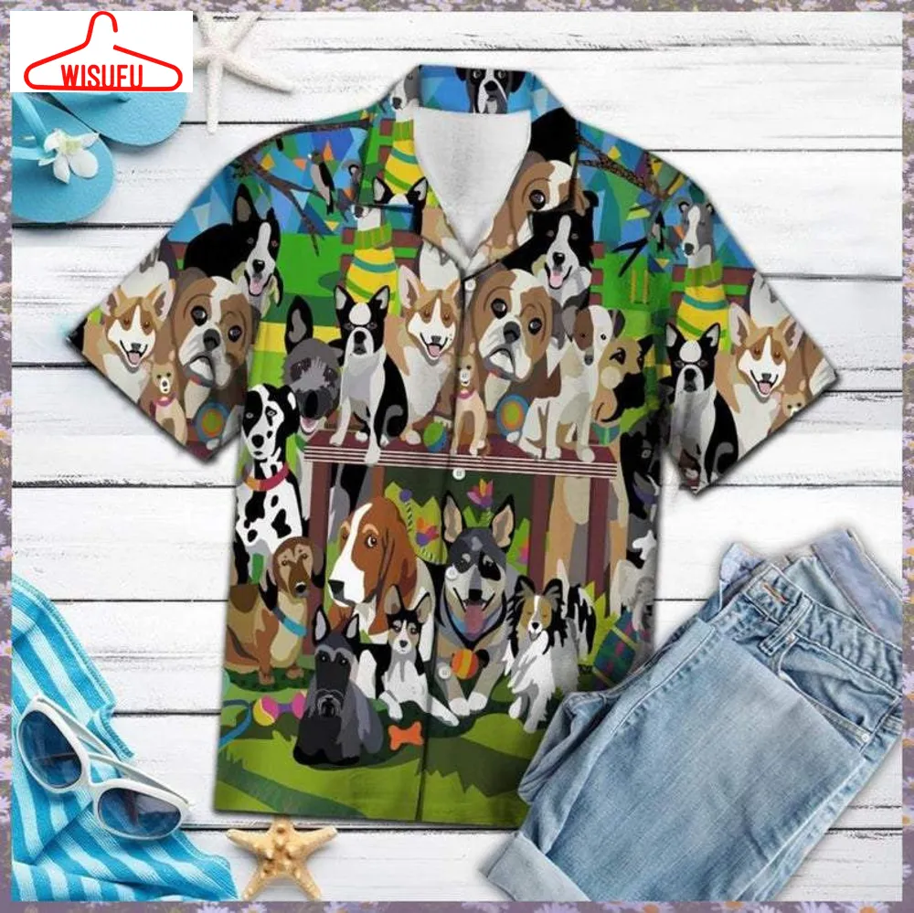 The World Of Dogs Hawaiian Shirt